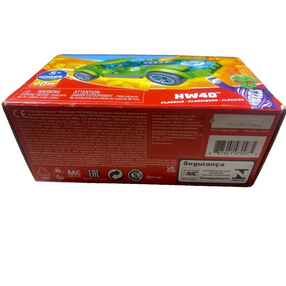 Hotwheels HW40 Mega construx New in Box 90 Pcs - Picture 3 of 5
